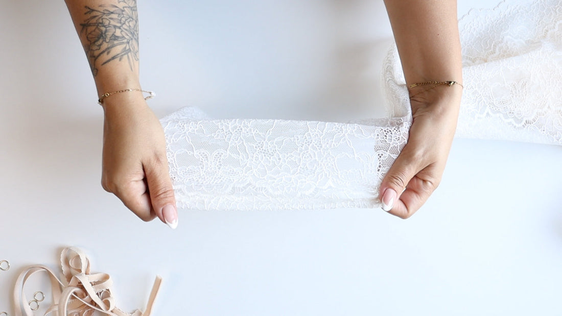 Elasticité des tissus en lingerie