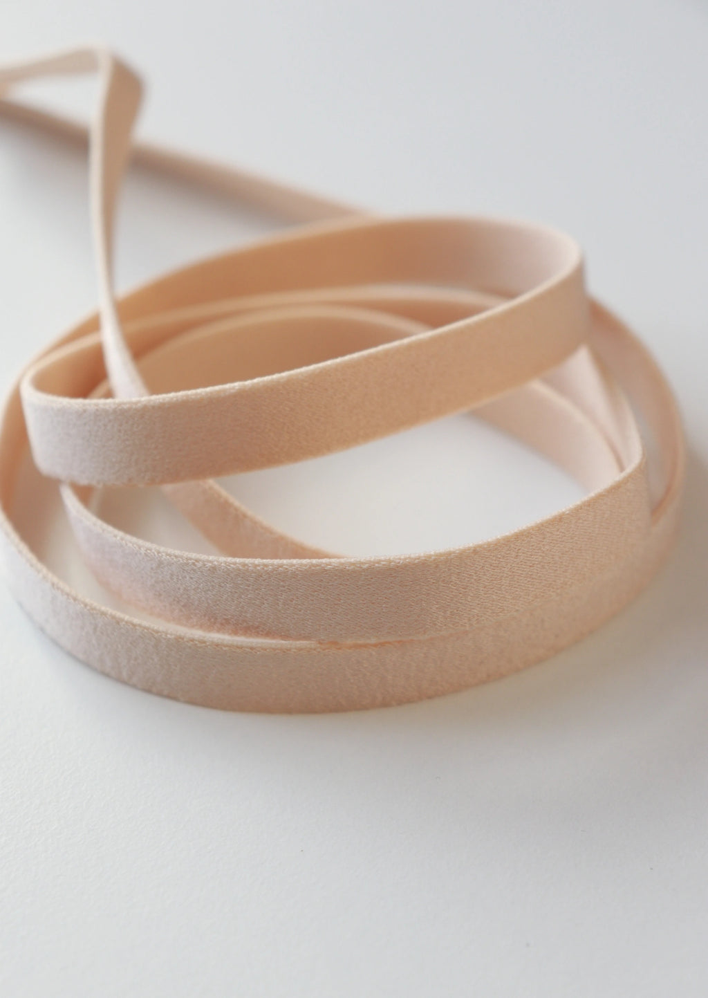 Bretelle lisse beige 10mm