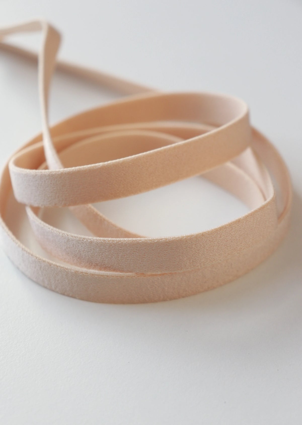 Bretelle lisse beige 10mm