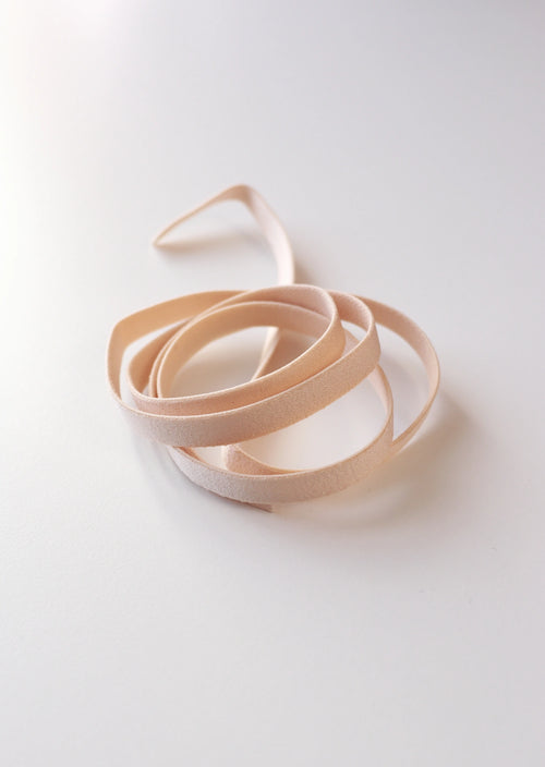 Bretelle lisse beige 10mm