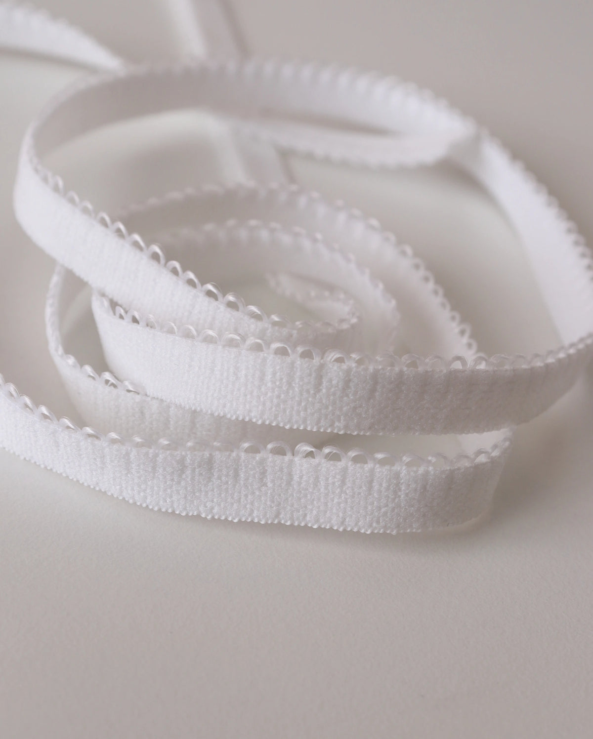 Elastique picots blanc 0,9cm