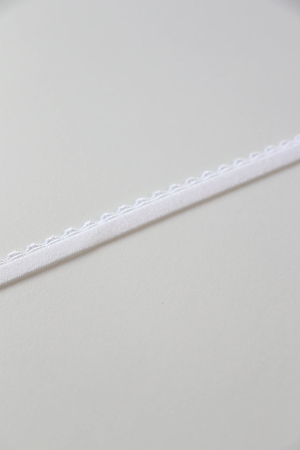 Elastique festons blanc 0,6cm