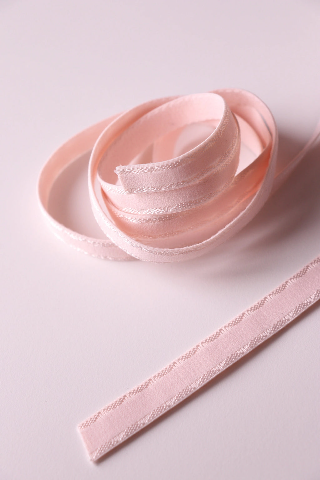 Bretelle 15mm rose dragée