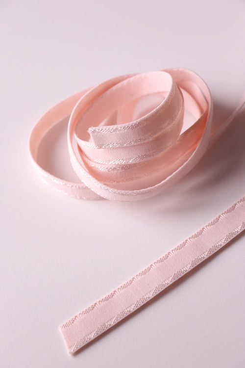 Bretelle 15mm rose dragée