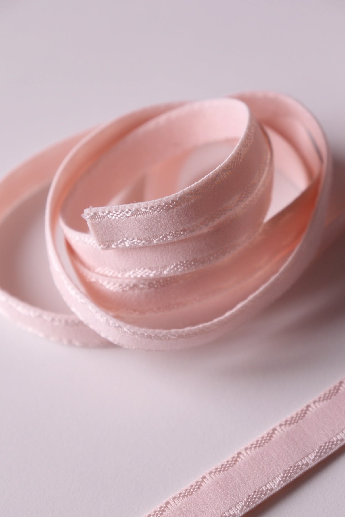 Bretelle 15mm rose dragée