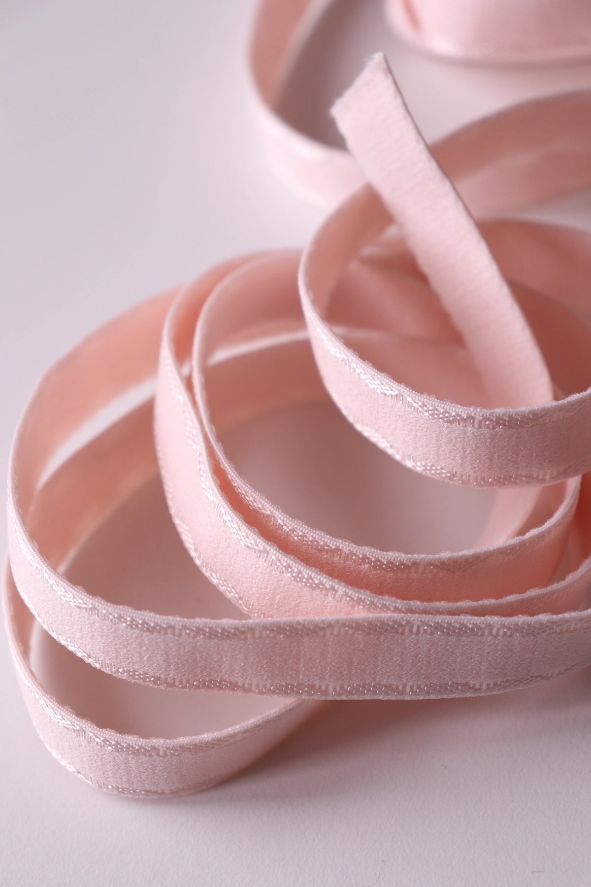 Bretelle 15mm rose dragée