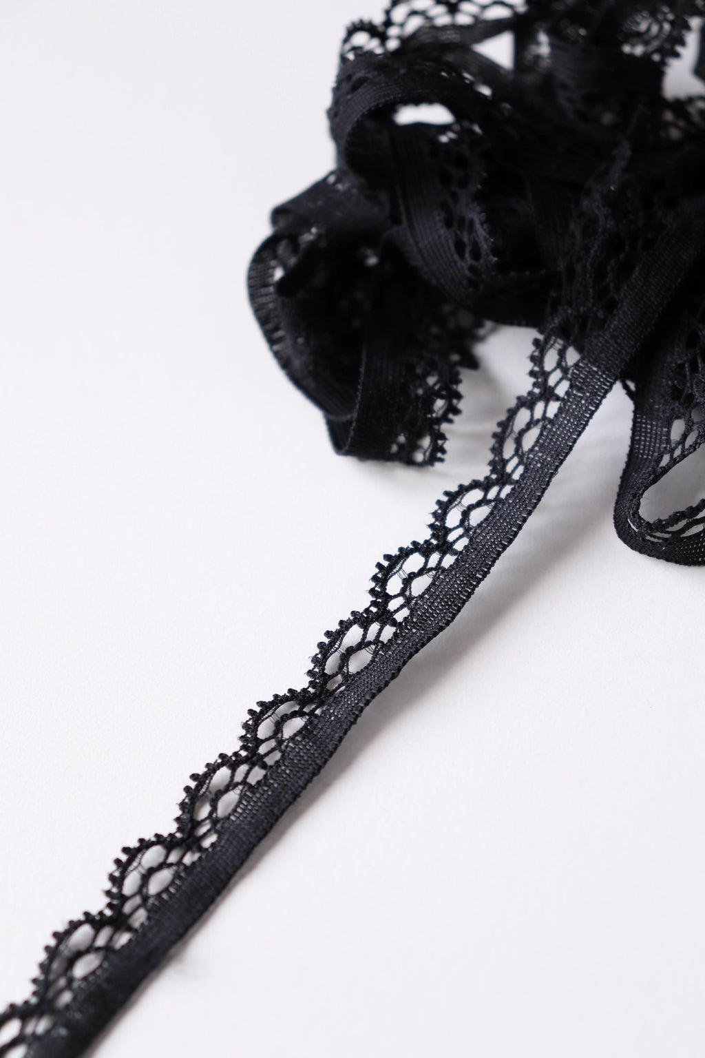 Trim dentelle noire 0,6cm