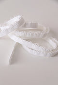 Elastique picots blanc opale 0,8cm